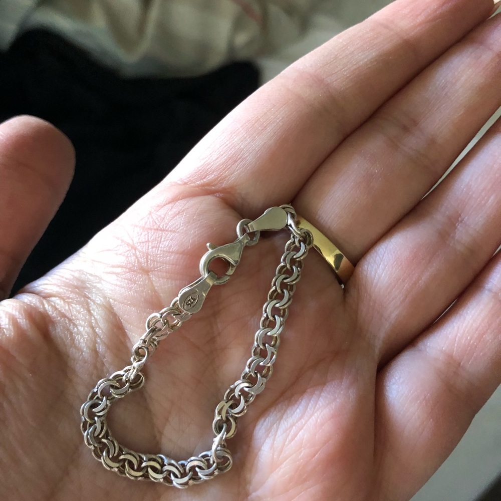 925 silver baby bracelet - Picture 3 of 3